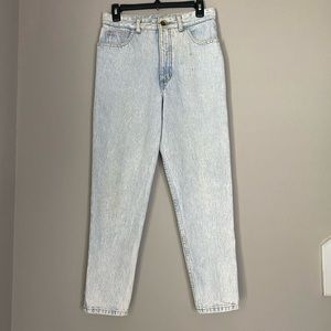 Vintage Georges Marciano for Guess Light Denim Ankle Slit Jeans size 30